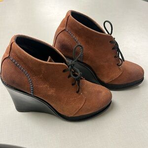 Rag & Bone Odval Desert Wedge II Platform Boots Booties